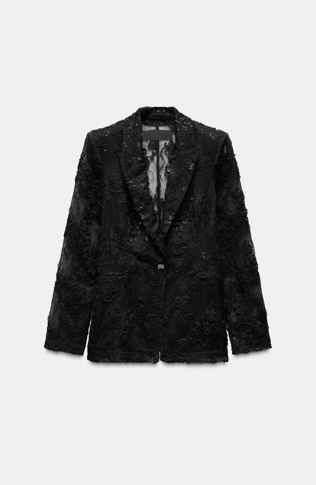 BLAZER SEMI TRANSPARENT