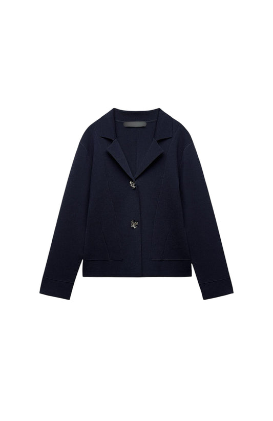 BLAZER EN MAILLE