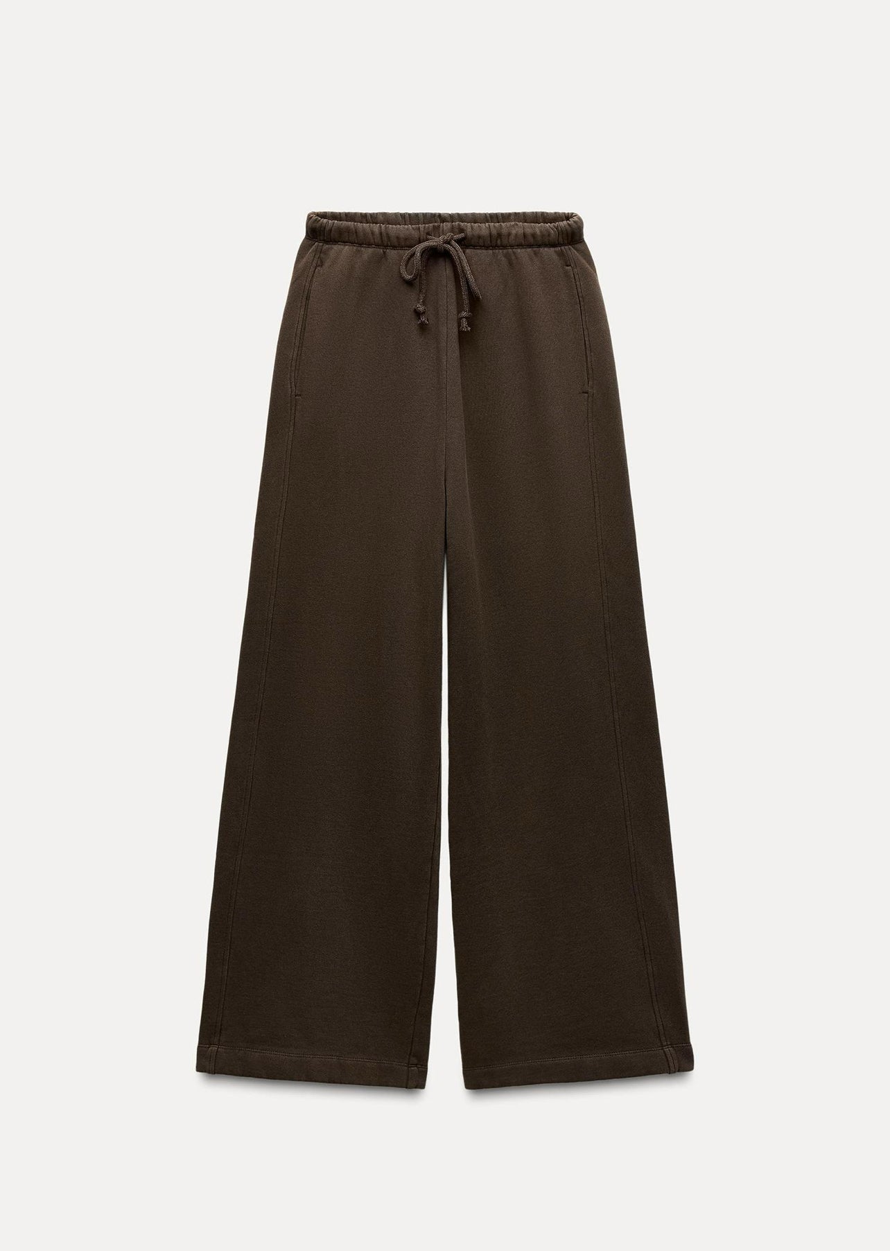 PANTALON DROIT MOLLETON