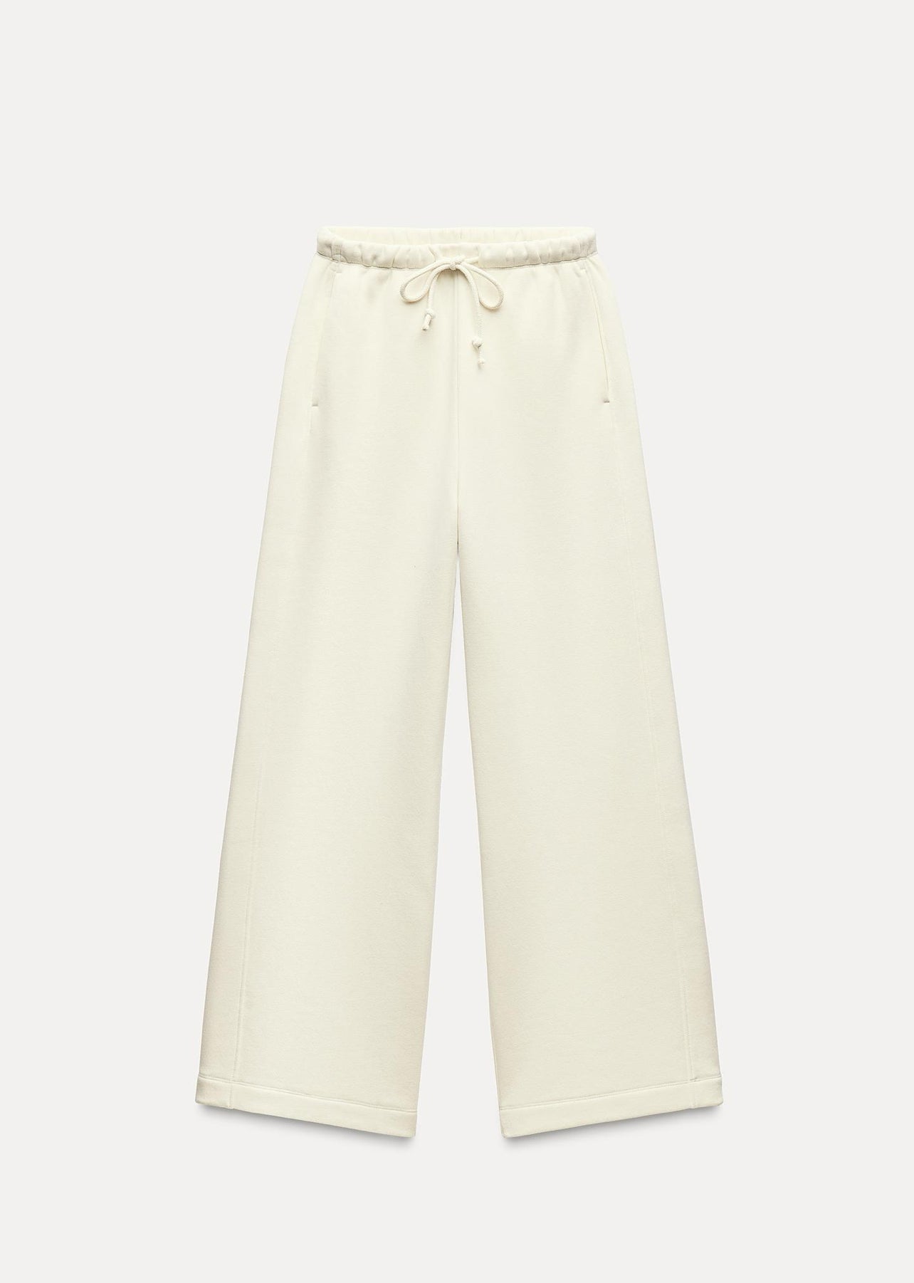 PANTALON DROIT MOLLETON