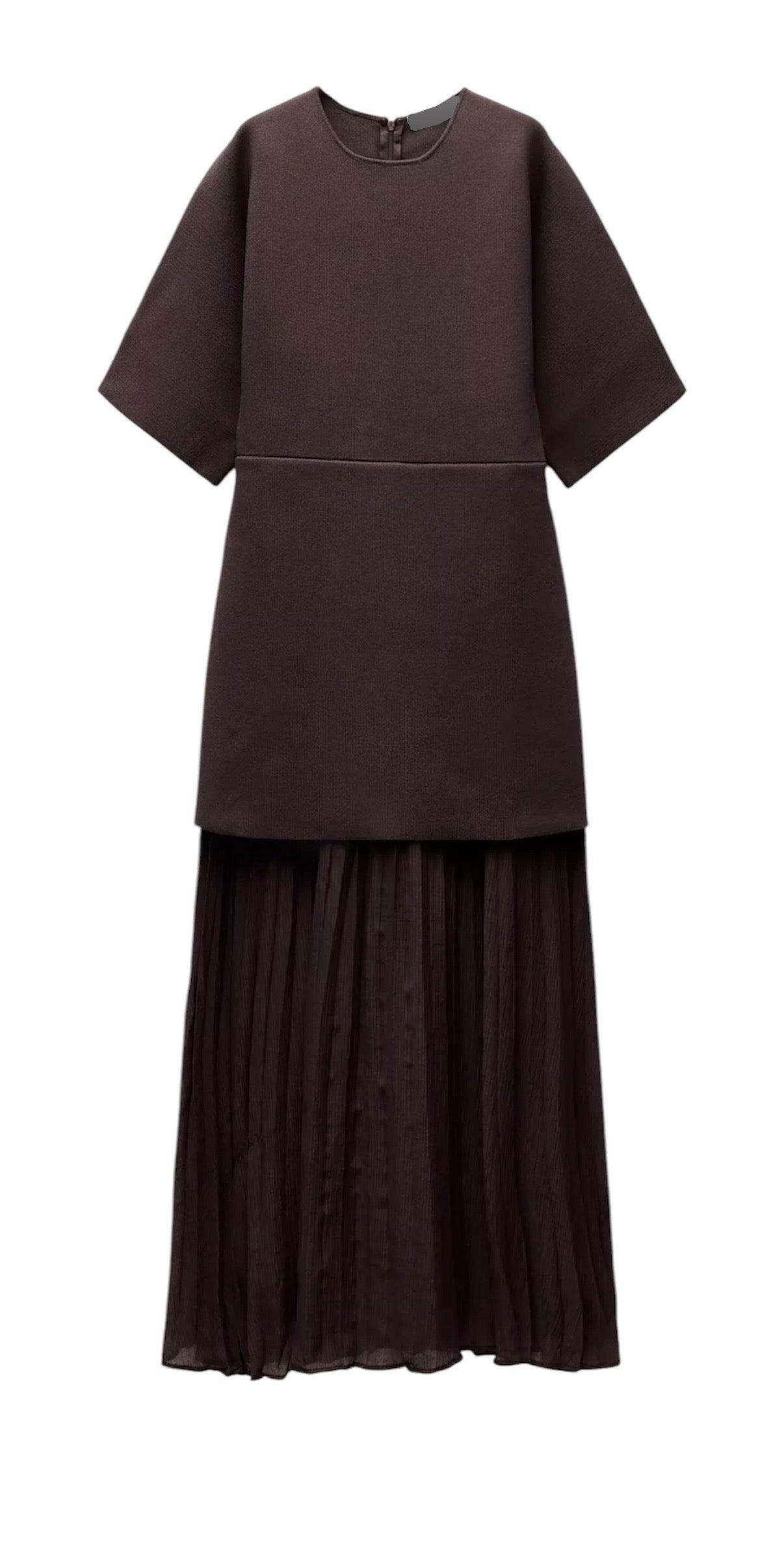 ROBE PLISSÉE MAILLE