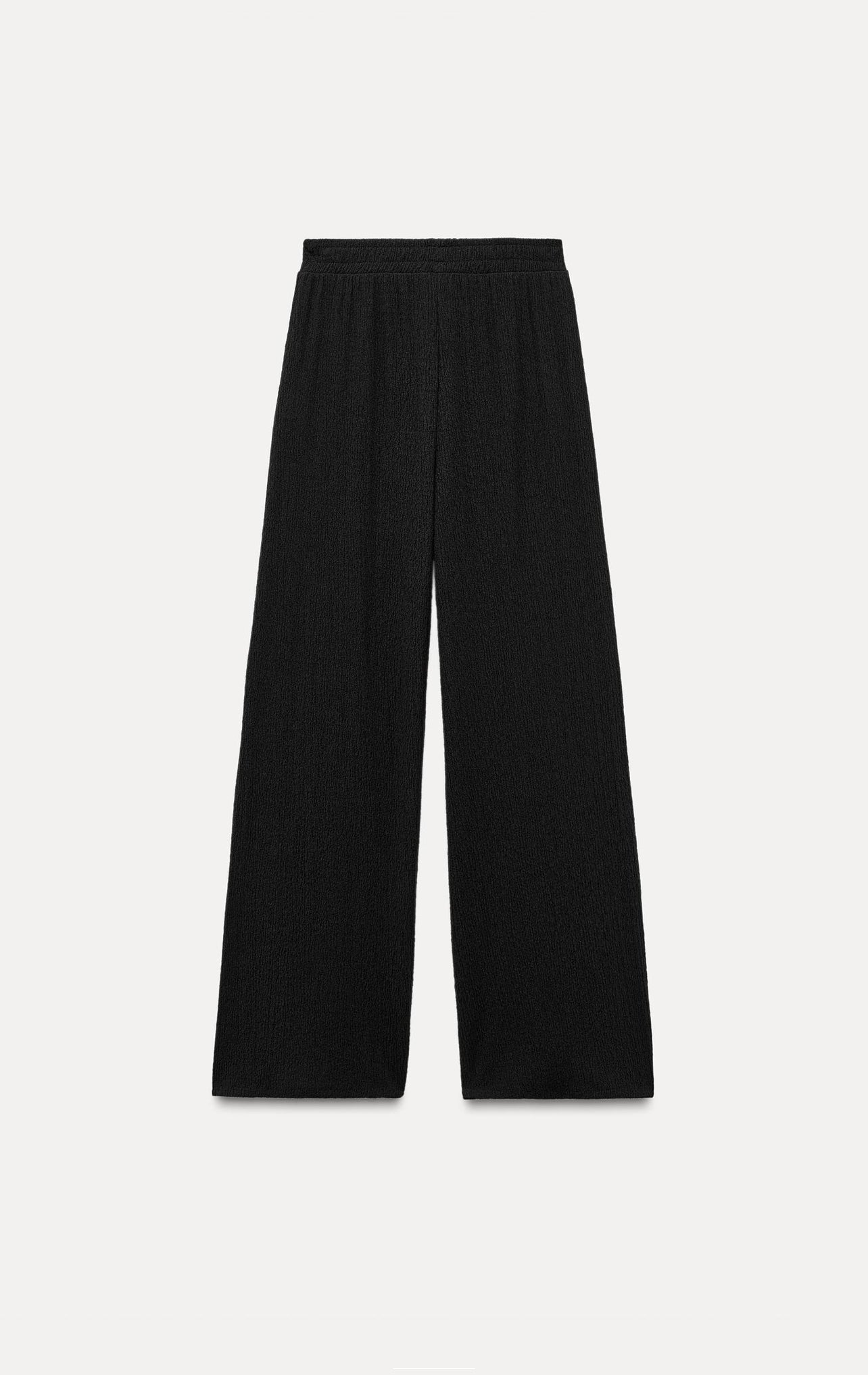 PANTALON LARGE TEXTURÉ